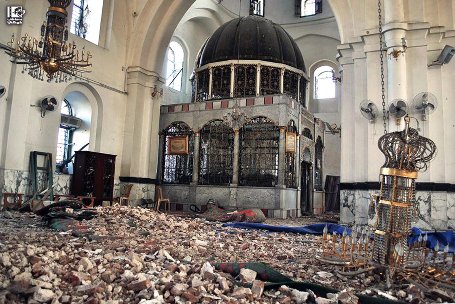 Pasukan Suriah Klaim Rebut Masjid Khalid Bin Walid di Kota Homs dari Pejuang Oposisi