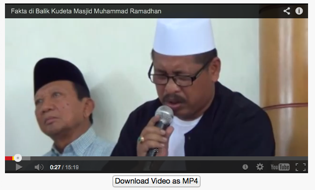 Videoleaks : Fakta di Balik Kudeta Masjid Muhammad Ramadhan Bekasi