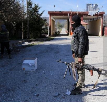 Mujahidin Rebut Desa Kunci Kasab yang Berbatasan dengan Turki