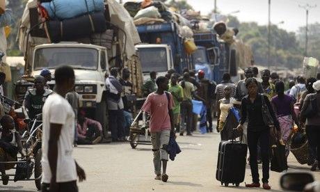 Muslim Afrika TengahTerus Mengungsi dari Bangui