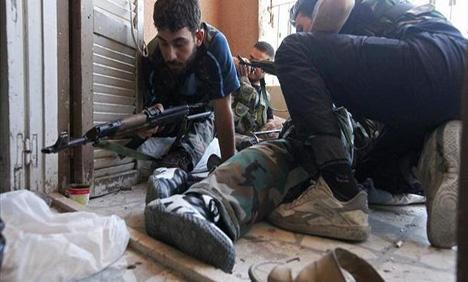 17 Mujahid asal Libanon Gugur dalam Penyergapan oleh Tentara Assad di Homs