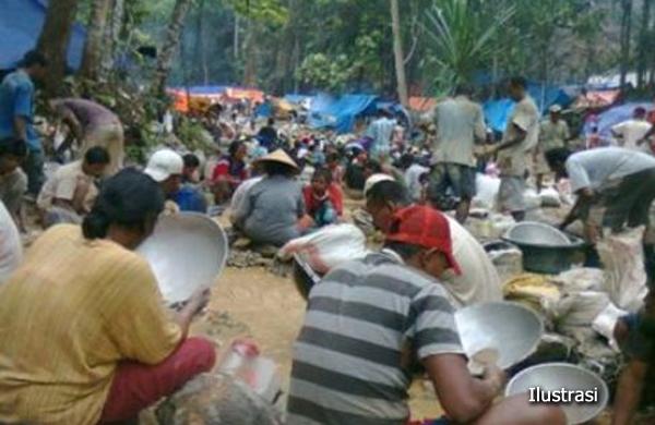 Pasang Bendera Belanda, Penambang Emas di Gunung Botak Diamankan