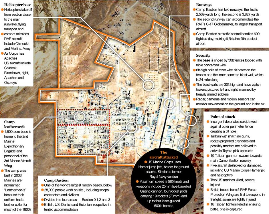 AS Derita Kerugian 19 Trilyun Akibat Serangan Taliban di Kamp Bastion