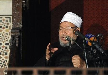 Dr.Yusuf al-Qardawi : Mengeluarkan Fatwa Mendukung Mursi