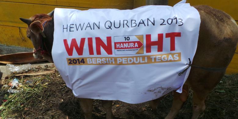 Sapi  Sumbangan Ahok dan Hary Tanoe Tidak Disebut Hewan Qurban 