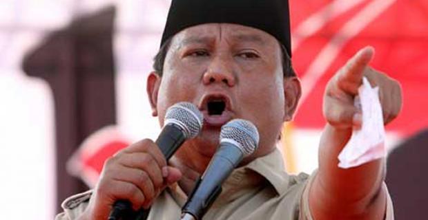 Prabowo Subianto : Indonesia Akan Dikuasai Para Maling dan Asing