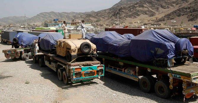 AS Mulai Tarik Peralatan Militer dari Afghanistan Melalui Jalur Pakistan