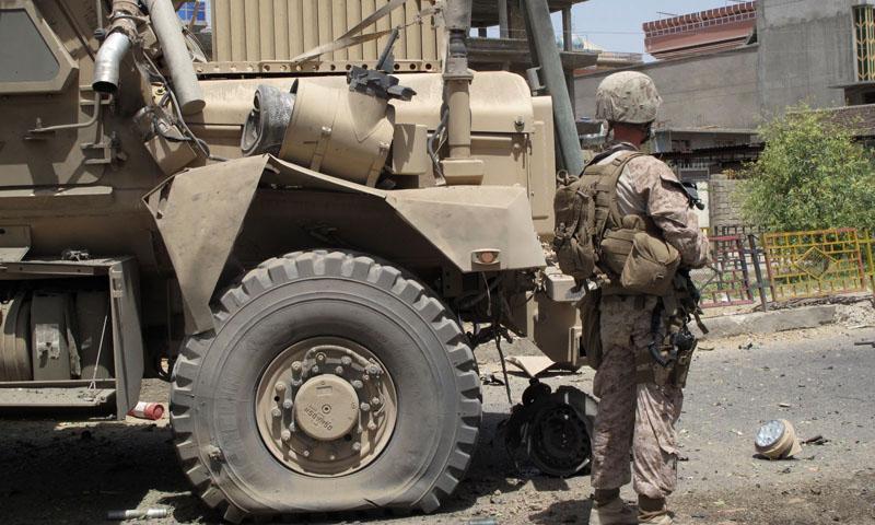 Serangan Bom Mobil TewaskanTentara Inggris di Afghanistan