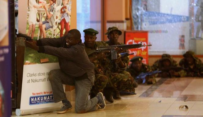 Hingga Hari Ke 4 Kenya Masih Belum Mampu 'Jinakkan' Al-Shabaab di Westgate Mal