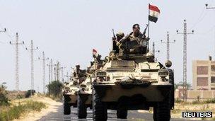 Orang Bersenjata Bebaskan 7 Polisi Mesir yang Mereka Culik di Sinai