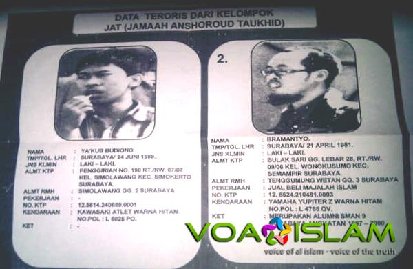 Aparat Kepolisian Lakukan Terorisasi dua Aktivis JAT Surabaya