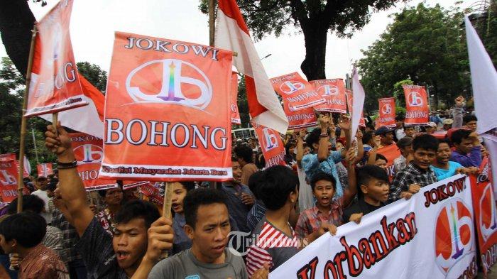 Sejak Lahir Jokowi  Suka Berkhianat Terhadap Rakyat