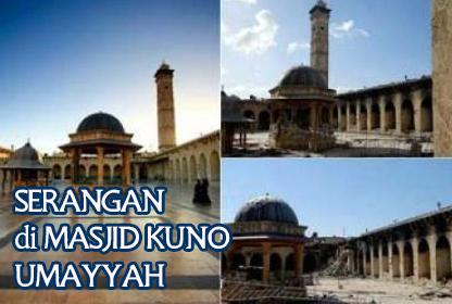 Serangan Mortir di Dekat Masjid Tua Umayyah Tewaskan 4 Orang