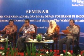 Seminar The Wahid Institute Tak Bermutu: Yenny Wahid Jadi Pengamat FPI