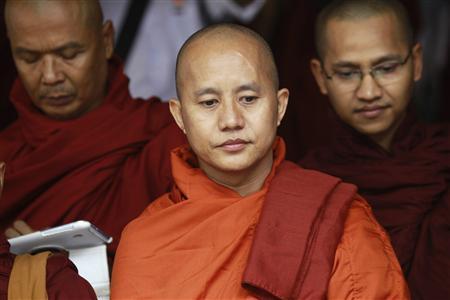 4 Orang Luka dalam Ledakan Dekat Acara Khotbah Biksu Budha Radikal Myanmar 