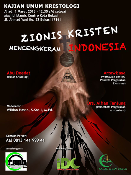 Zionisme Kristen Mencengkram Indonesia - VOA-ISLAM.COM
