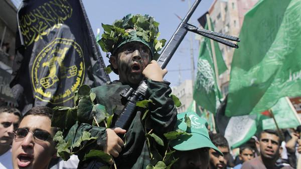 Ribuan Pejuang Jihad Islam Merayakan Kemenangan di Gaza