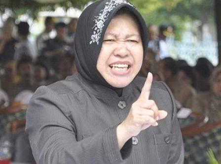 Walikota Surabaya Tri Rismaharini : Emoh Jabatan Menteri dari Jokowi