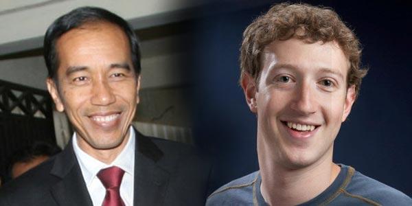 Si Yahudi Mark Zuckerberg Bos Facebook Bertemu Jokowi di Jakarta