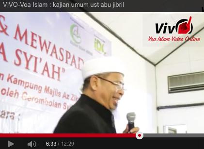 Video: Ustadz Abu Jibril Serukan Jihad Melawan Kesesatan Syiah di Indonesia 