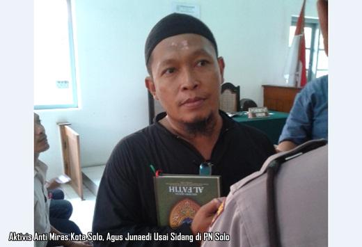 Fakta Persidangan: Pejuang Nahi Munkar Solo Datang Sesudah Oknum Warga yang Mabok Berdarah