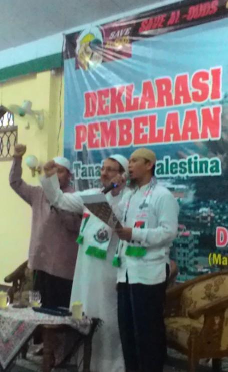 Ormas/ Laskar Islam dan Pondok Pesantren se-Soloraya Deklarasikan Pembelaan Palestina