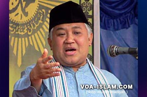 Din Syamsuddin Akui Ekonomi Umat Islam Sedang Terpuruk