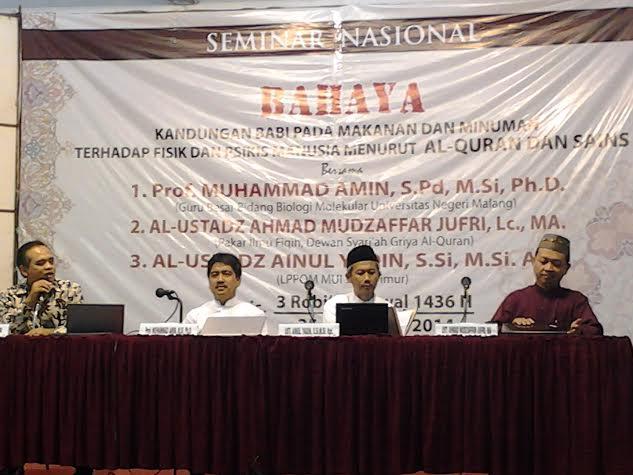 Seminar Nasional: Bahaya Kandungan Babi terhadap Fisik dan Psikis