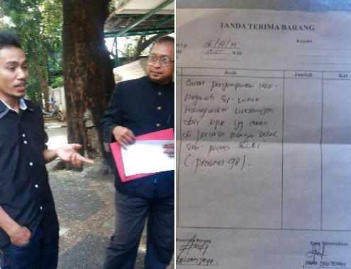 Lima Aktivis Progres 98 Serahkan Surat Terbuka Pada Megawati