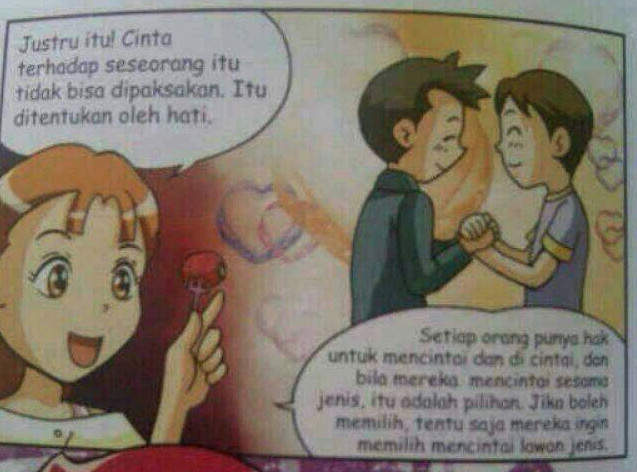 Waspada, Ide LGBT dalam Buku Komik Sains Anak Terbitan Elex Media