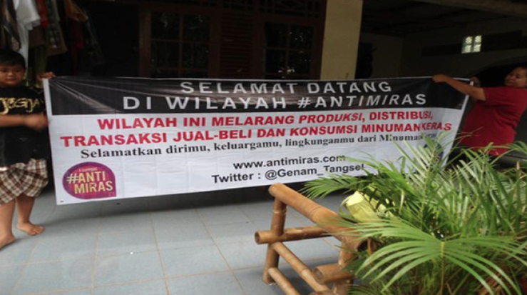 Subhanallah, di Tangerang Selatan Ada Kampung Anti Miras