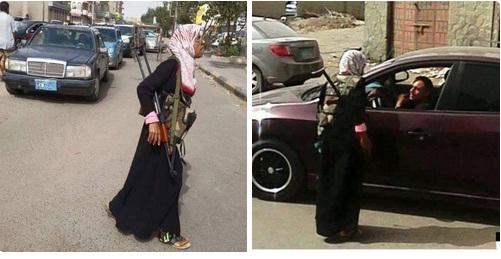 Wanita Aden Angkat Senjata Untuk Pertahankan Kota dari Pemberontak Syi'ah Houtsi