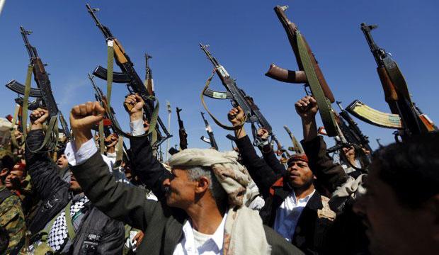 Jet Tempur Koalisi Arab Gempur Markas Besar Pemberontak Syi'ah Houtsi di Utara Sana'a