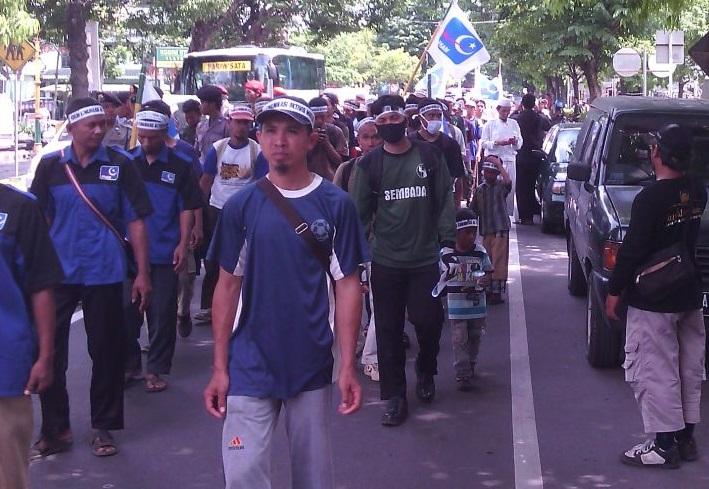 Laskar Islam Klaten Lakukan Sosialisasi Keharaman Ikut Natalan