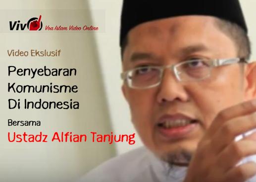 Wawancara Ustadz Alfian Tanjung Tentang Penyebaran Komunis di Indonesia