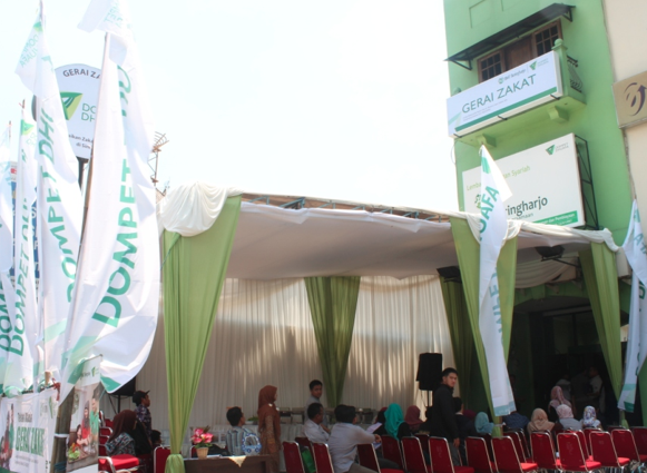 Dompet Dhuafa Launching Gerai Zakat Untuk Permudah 'Tasaruf' Ziswaf