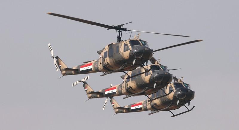 1 Lagi Helikopter Militer Syi'ah Irak Berhasil Ditembak Jatuh Mujahidin Islamic State