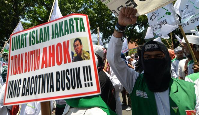 Ribuan Demonstran Rakyat DKI Jakarta Usir  Ahok