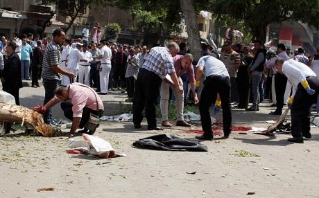 2 Perwira Polisi Tewas dalam Serangan Bom Dekat Kementerian Luar Negeri Mesir