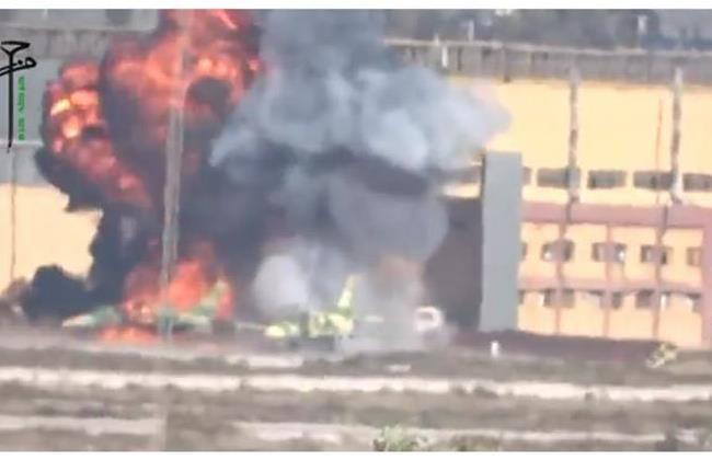Harakat Hazm Hancurkan 2 Pesawat Tempur Rezim Assad di Bandara Alleppo