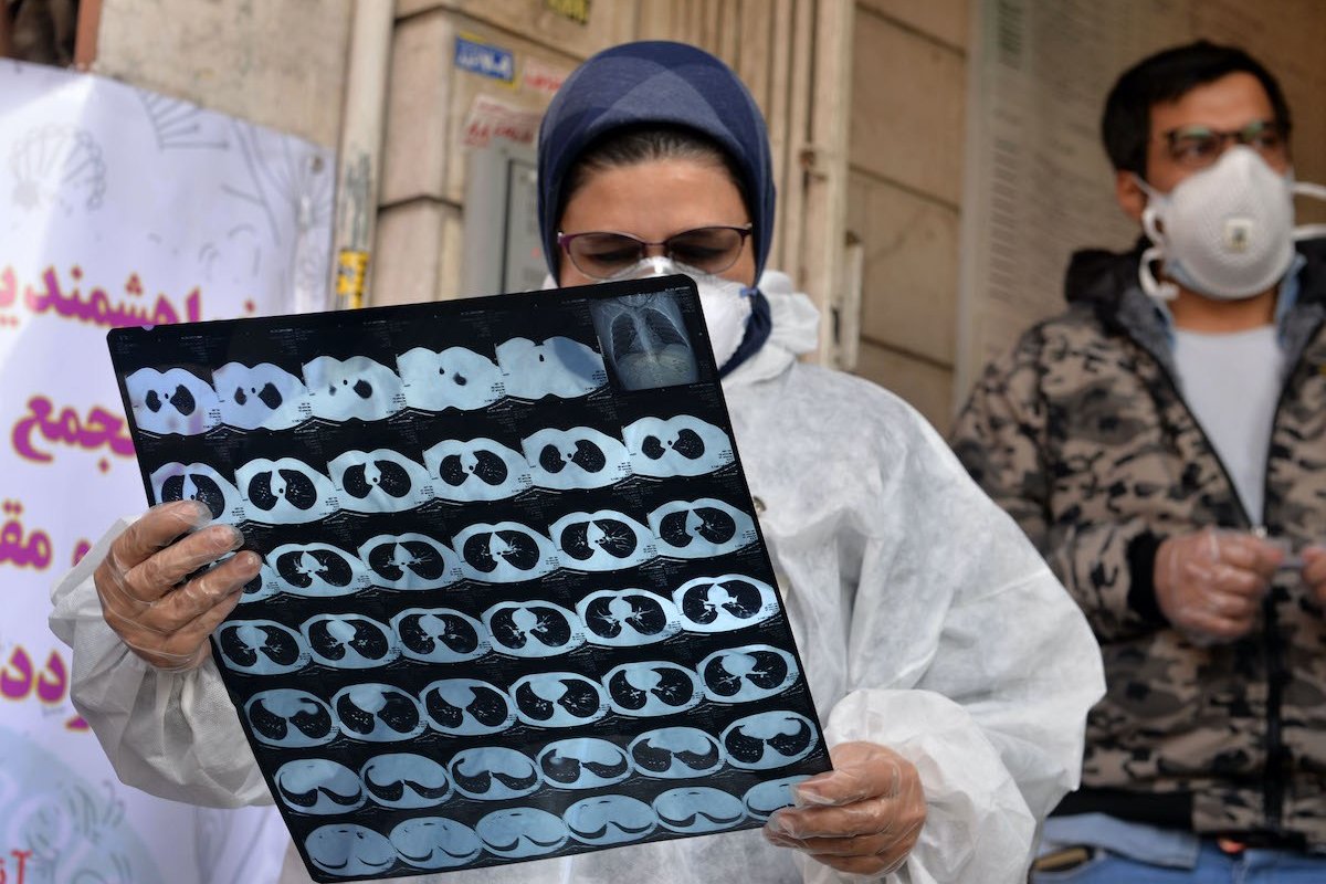 Korban Tewas Akibat Wabah Virus Corona Baru di Iran Naik Menjadi 611