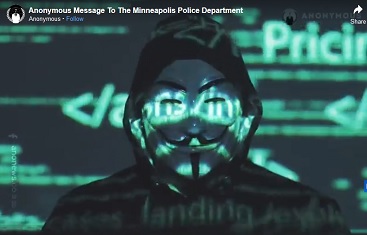 Anonymous Nyatakan Perang pada Polisi Minneapolis Menyusul Kematian Warga Kulit Hitam George Flyod