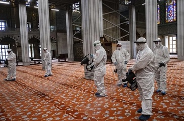 Masjid di Turki Akan Dibuka Kembali, Pembatasan COVID-19 Untuk Orang Tua dan Remaja Tetap Berlaku