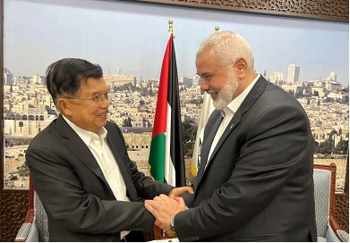 Jusuf Kalla Sampaikan Duka Cita Dan Bela Sungkawa Atas Pembunuhan Pemimpin Hamas Ismail Haniyeh