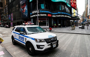 98 Anggota Departemen Kepolisian New York AS Positif Terinfeksi Virus Corona