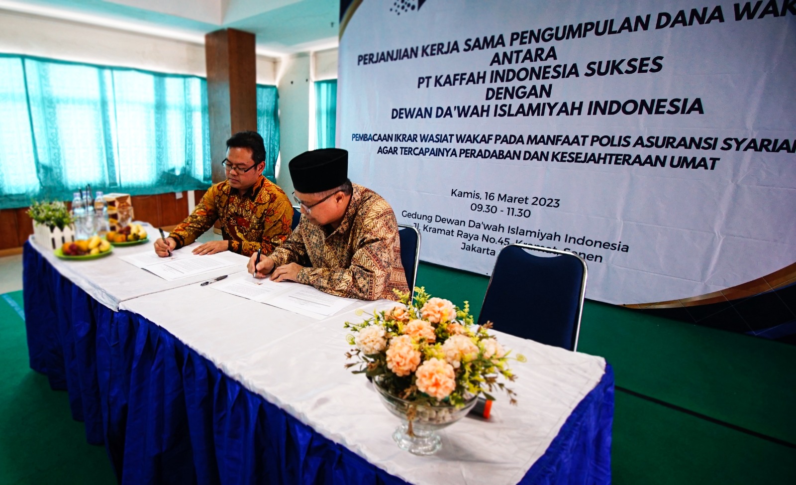 Dewan Da’wah Maksimalkan Penghimpunan Dana Wakaf