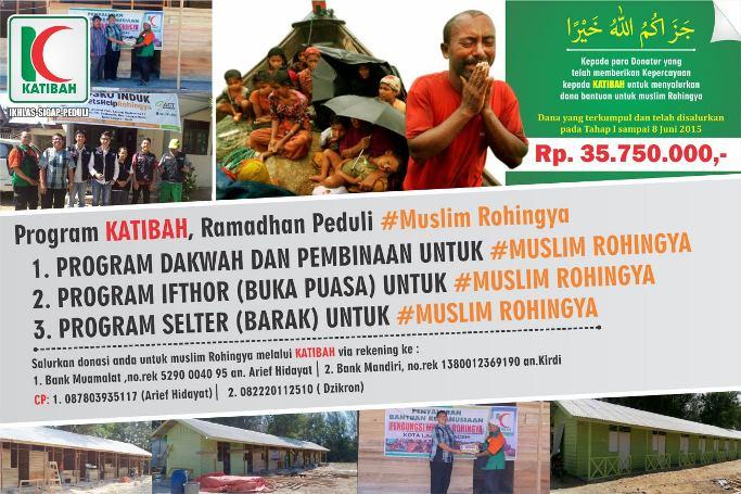 Katibah Gelar Aksi Ramadhan Berbagi Ramadhan Peduli Serentak di 4 Kota di Jawa Tengah
