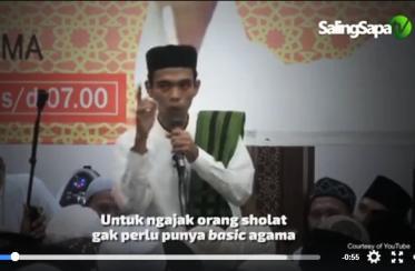 Ust. Abdul Somad: Untuk Ngajak Orang Shalat Gak Perlu Punya Basic Agama