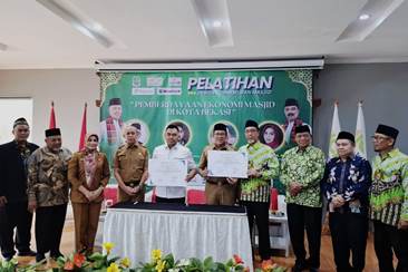 ICMI Orda Kota Bekasi Bekali 120 DKM Pelatihan Pemberdayaan Ekonomi Masjid