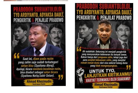 Tyo Ardiyanto, Adyaksa Dault, Pengkritik & Penjilat Prabowo